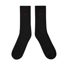 Load image into Gallery viewer, Athletic socks- burgundy
